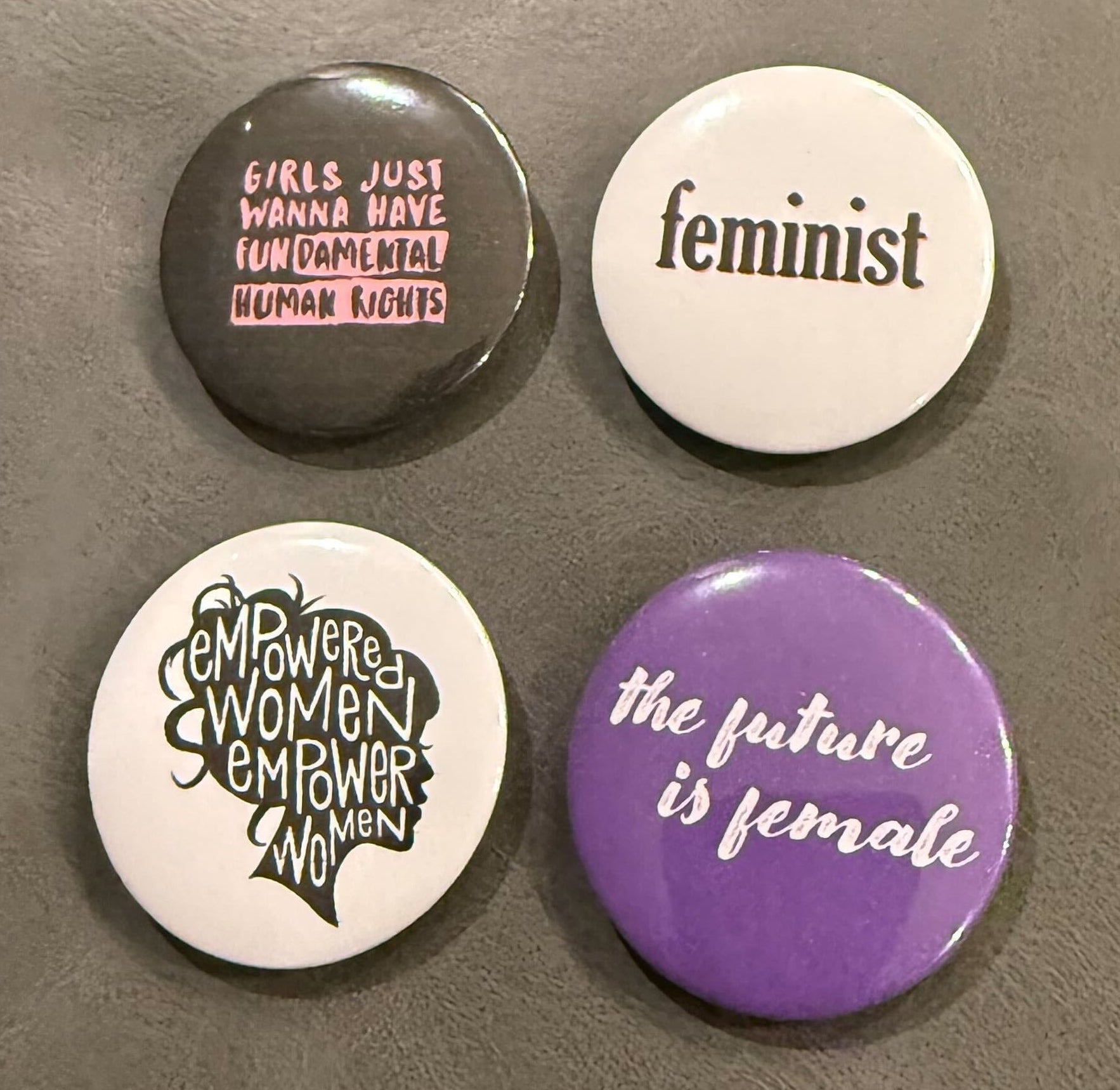 Women's Rights - set of 4