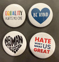 Equality and Humanity - set of 4